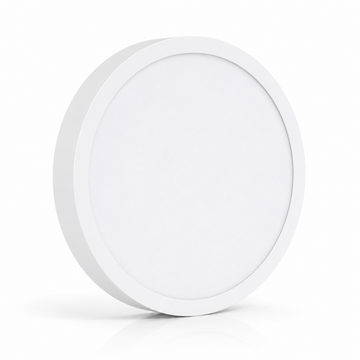 LED Deckenleuchte 24W Ø270mm | 3CCT 3000K/4000K/6000K | 24mm flach | 170W Ersatz | Rund | Weiß | Nicht dimmbar
