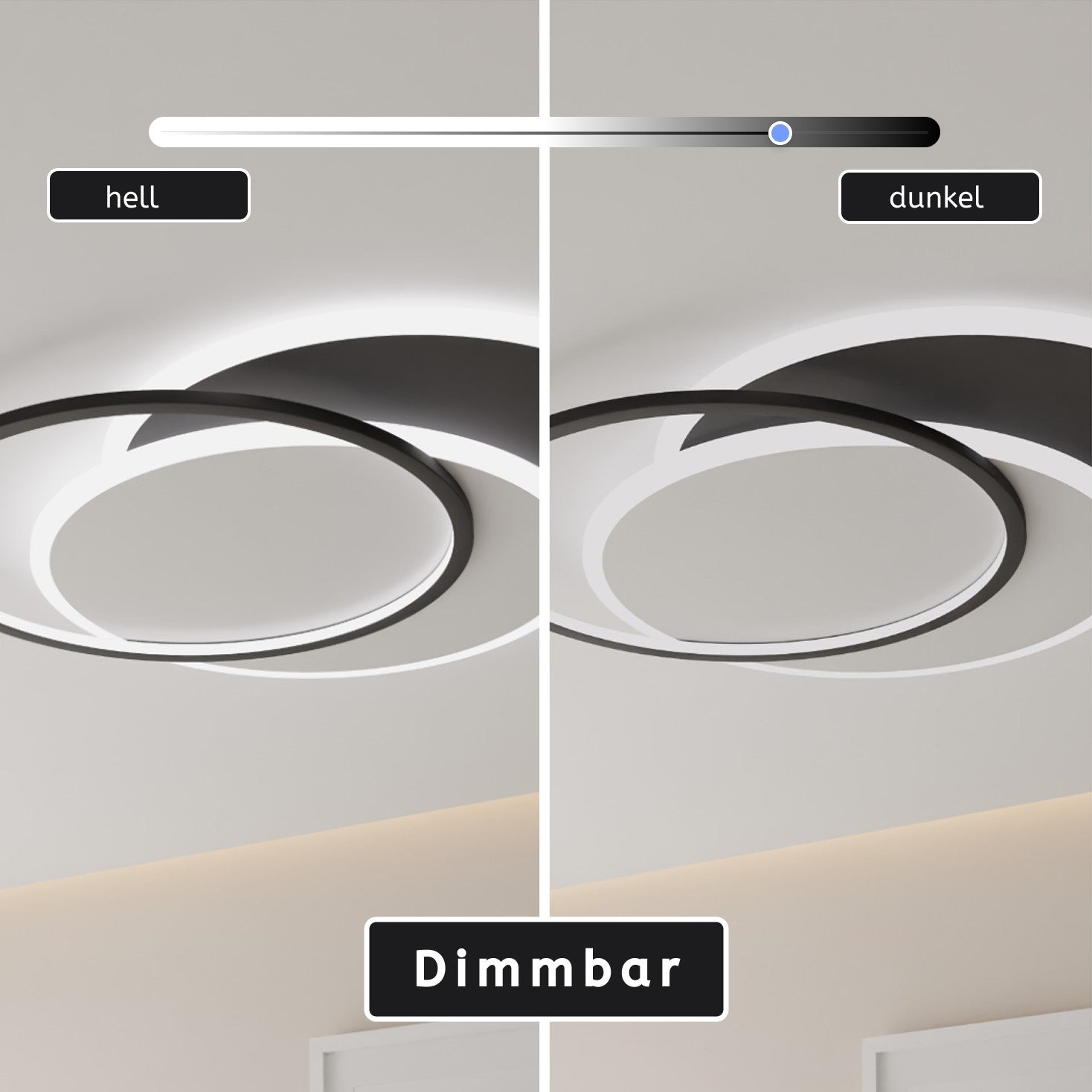 LED Deckenleuchte oval – ORBIT GLOW LM5936