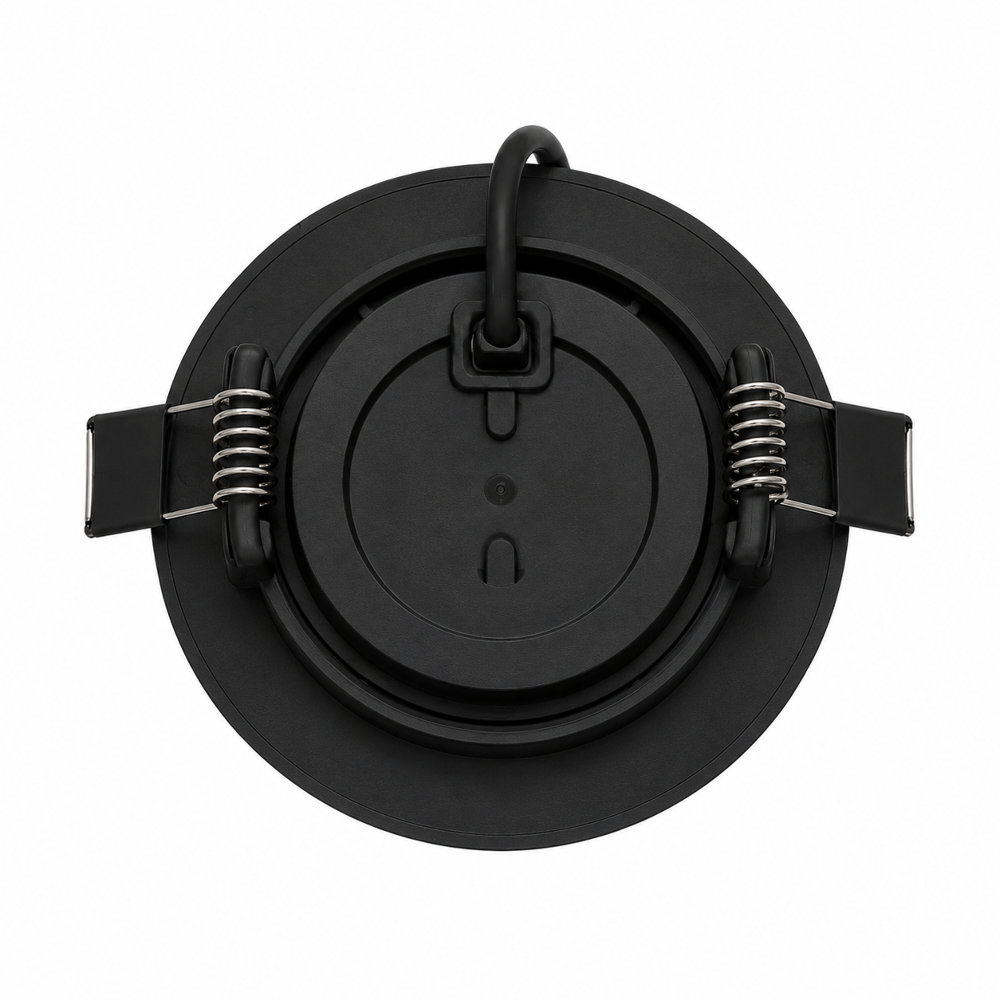 LED Einbaustrahler 68mm | 6,8W | CCT 3000K-6500K | Dimmbar | 800lm | Schwarz