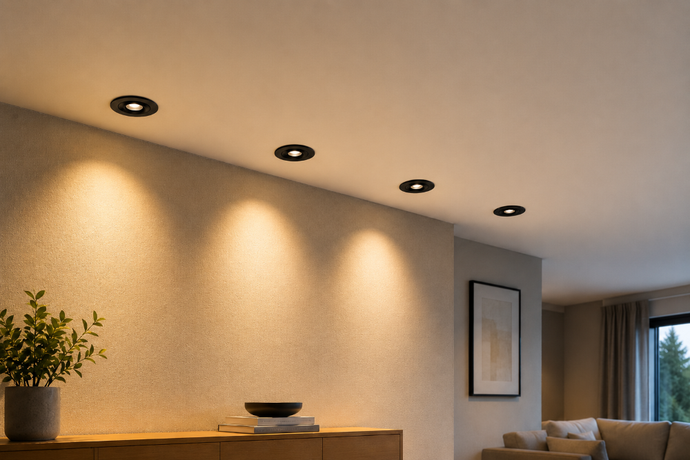 LED Einbaustrahler 68mm | 6,8W | CCT 3000K-6500K | Dimmbar | 800lm