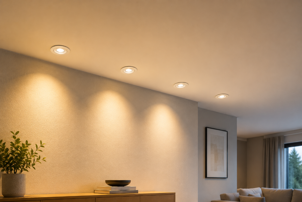 LED Einbaustrahler 68mm | 6,8W | CCT 3000K-6500K | Dimmbar | 800lm