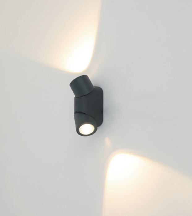 Wandleuchte Verta Up & Down LED 2x5,5W 3000K