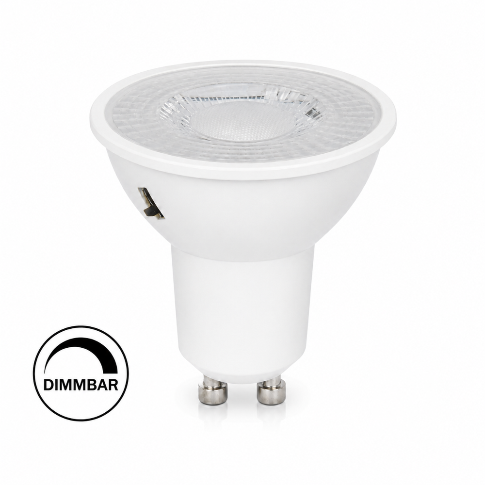 GU10 LED Leuchtmittel 4,8W Dimmbar – CCT 3000K/4000K/6000K – 420 Lumen – 38° Abstrahlwinkel – IP20