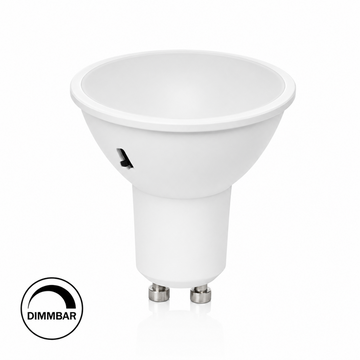 GU10 LED Leuchtmittel 4,8W Dimmbar mit Kappe  – CCT 3000K/4000K/6000K – 420 Lumen – 120° Abstrahlwinkel – IP20