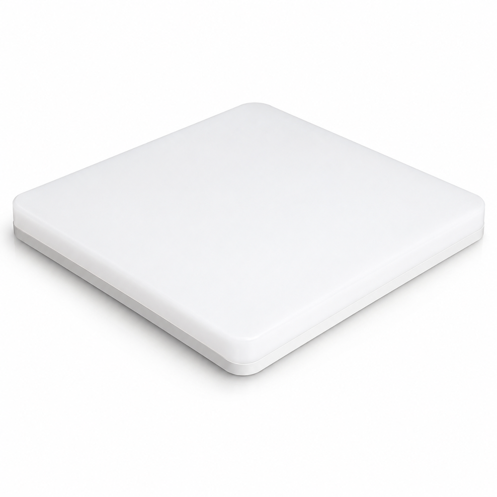 LED Deckenleuchte 40x40 cm 43W – 4524 Lumen – CCT 3000K/4000K/6500K – Flache Deckenlampe IP20