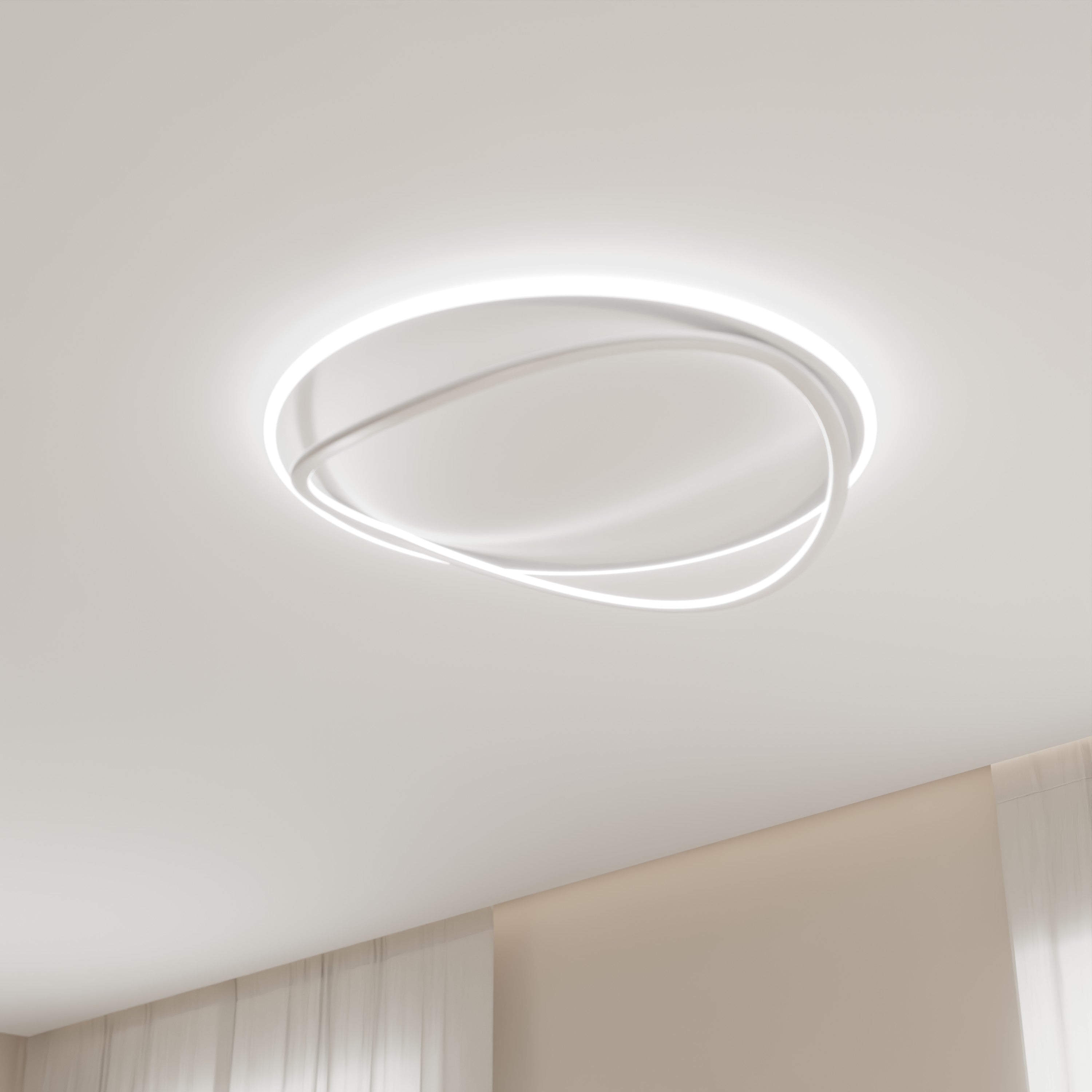 LED Deckenleuchte skulptural – AURORA FLOW LM380-500-W