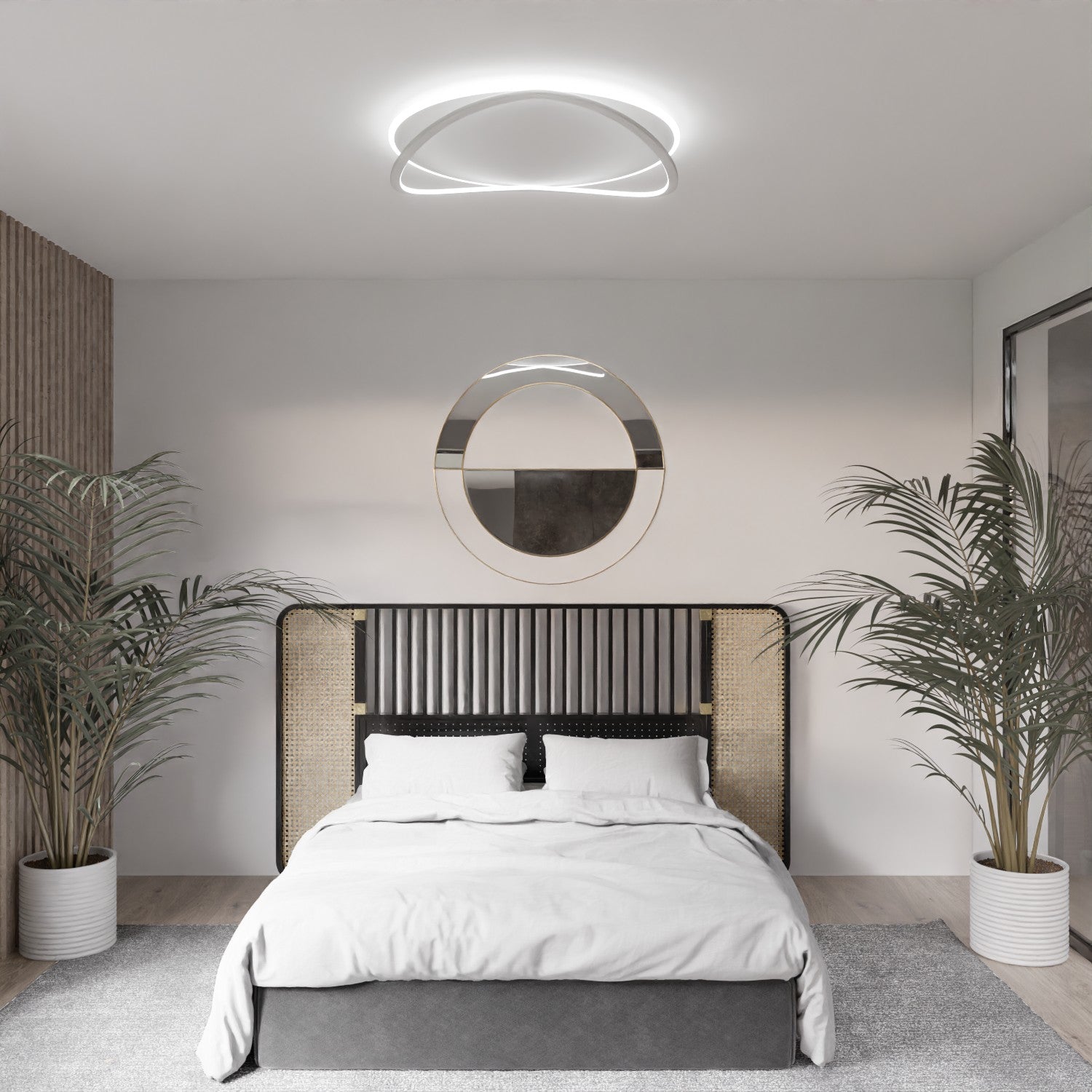 LED Deckenleuchte skulptural – AURORA FLOW LM380-500-W