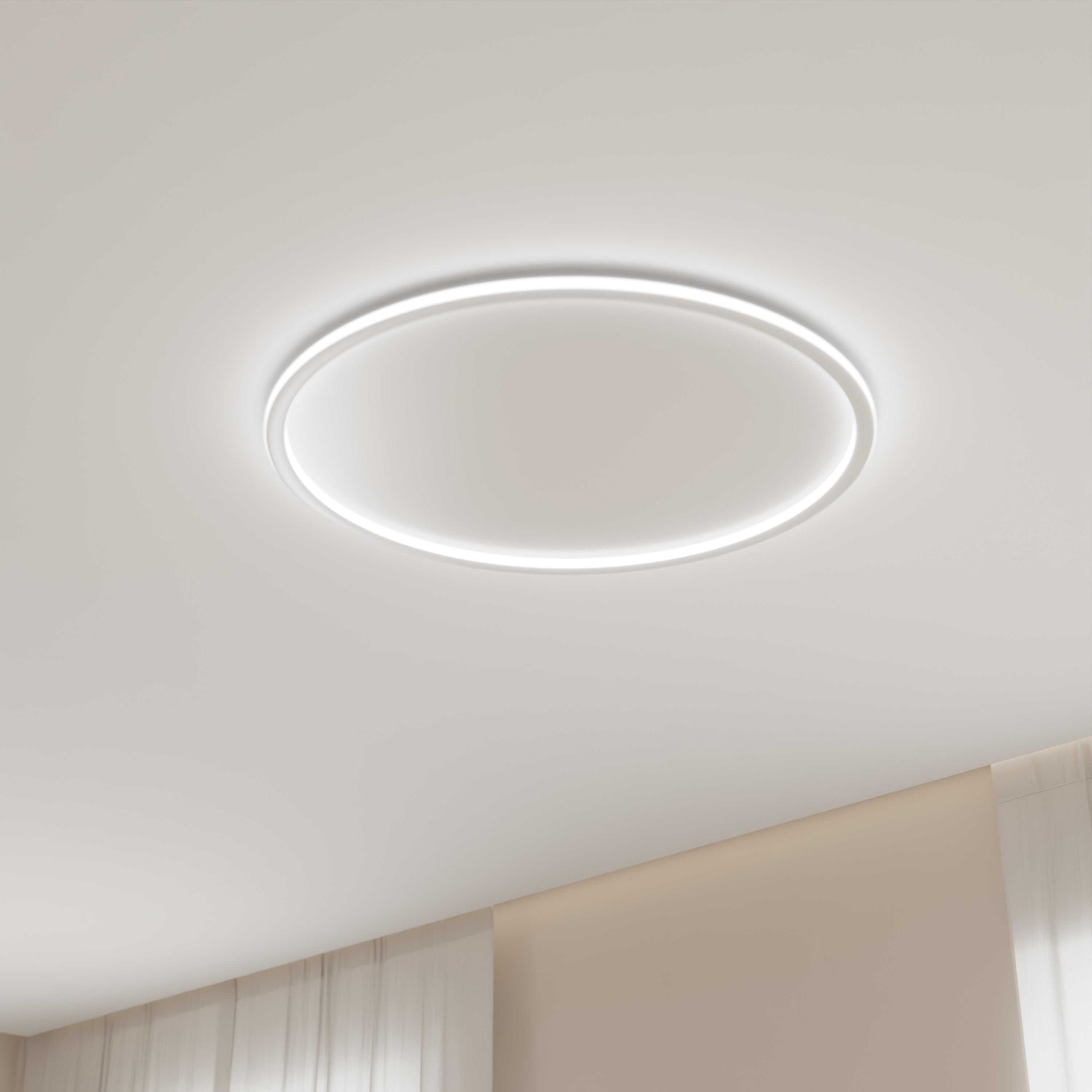 Runde LED Deckenleuchte – LUNARING LM5808