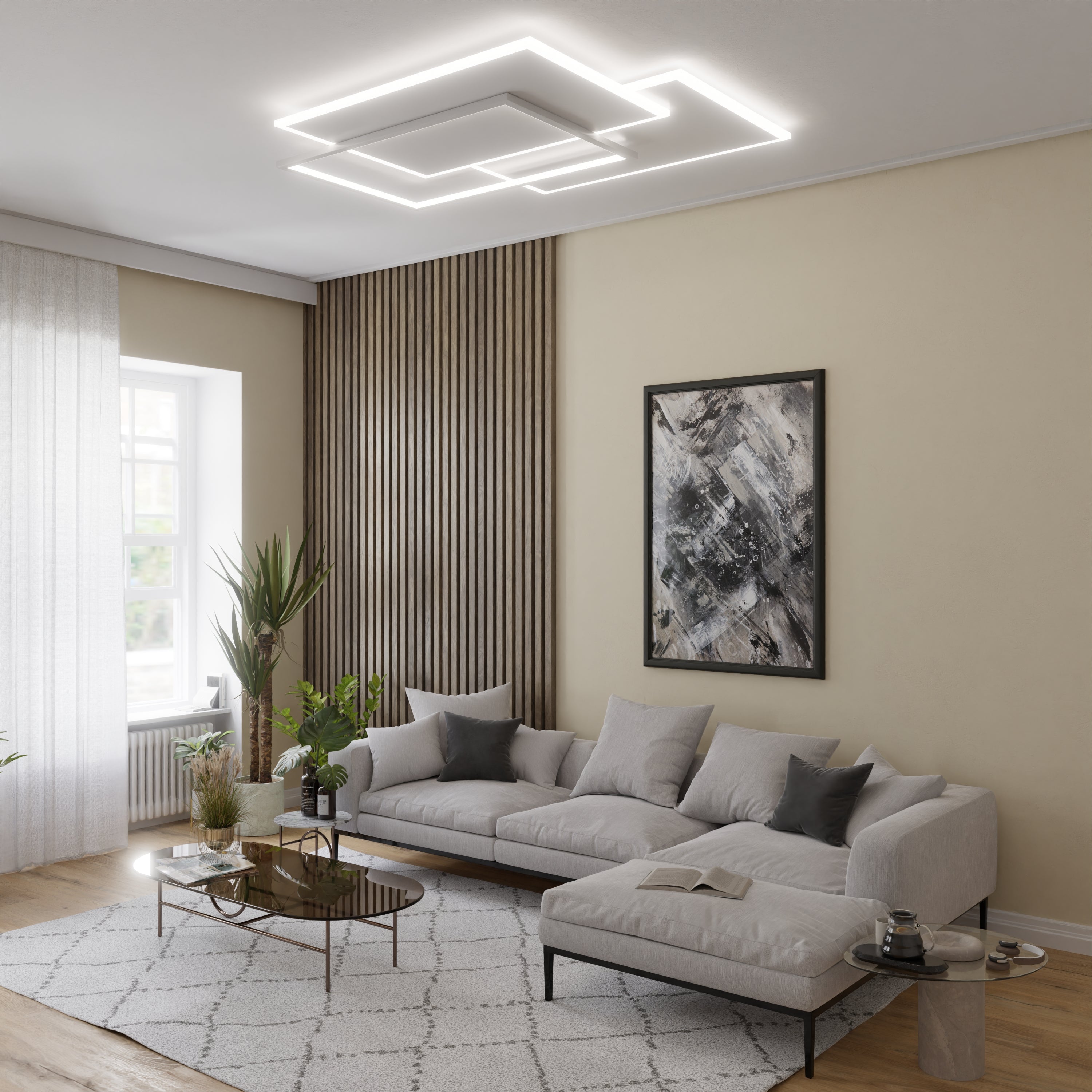 LED Deckenleuchte quadratisch – LUMOSQUARE LM5937