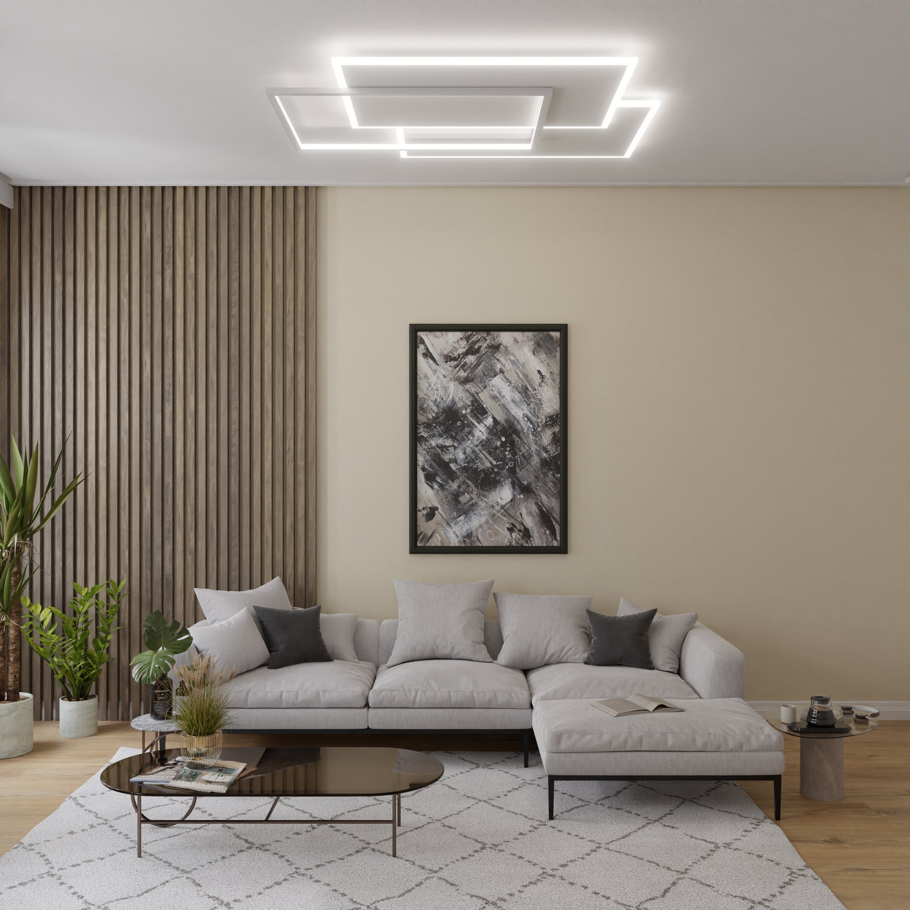LED Deckenleuchte quadratisch – LUMOSQUARE LM5937