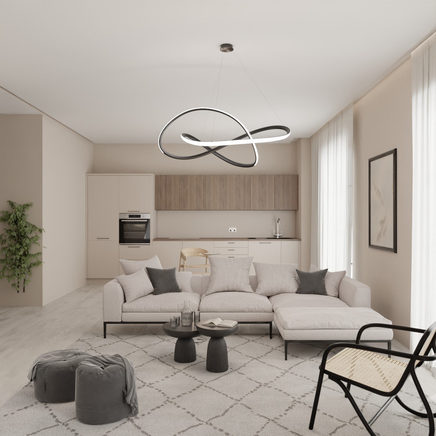 LED Pendelleuchte Infinity-Design – INFINITY GLOW LM8266