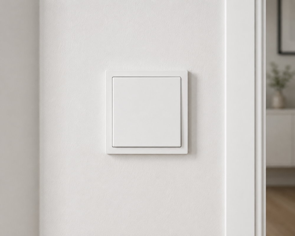 Kreuzschalter Weiß – Modernes Design für stilvolle Wohnräume