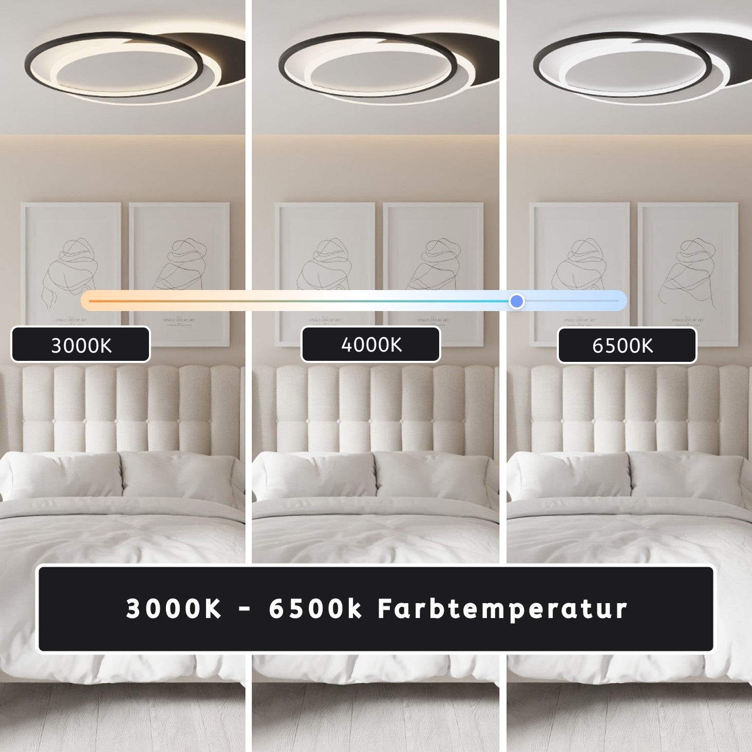 LED Deckenleuchte oval – ORBIT GLOW LM5936