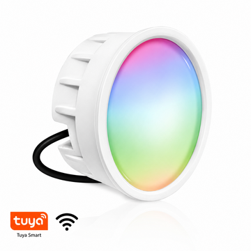 Smart LED Modul RGB+CCT 4,8W WLAN Tuya – 230V – Ø50mm – Dimmbar – 16 Mio. Farben – Warmweiß bis Kaltweiß